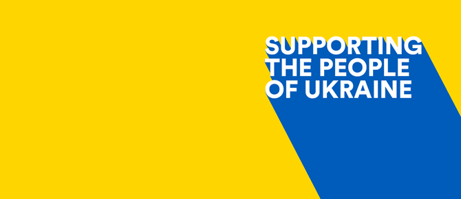 Supporting the people of Ukraine - Updated 19/4/22