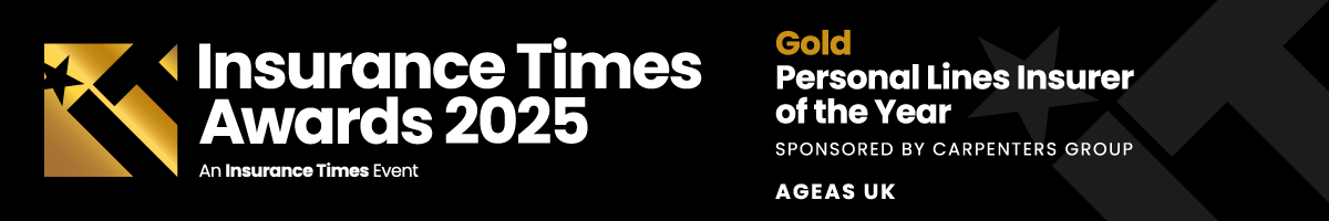 Insurance Times Personal Lines Insurer of the Year 2025 logo